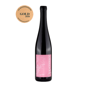 Flasche RAW ROSÉ Natural Wine Zweigelt Rosé trocken Österreich Sauerkirsche